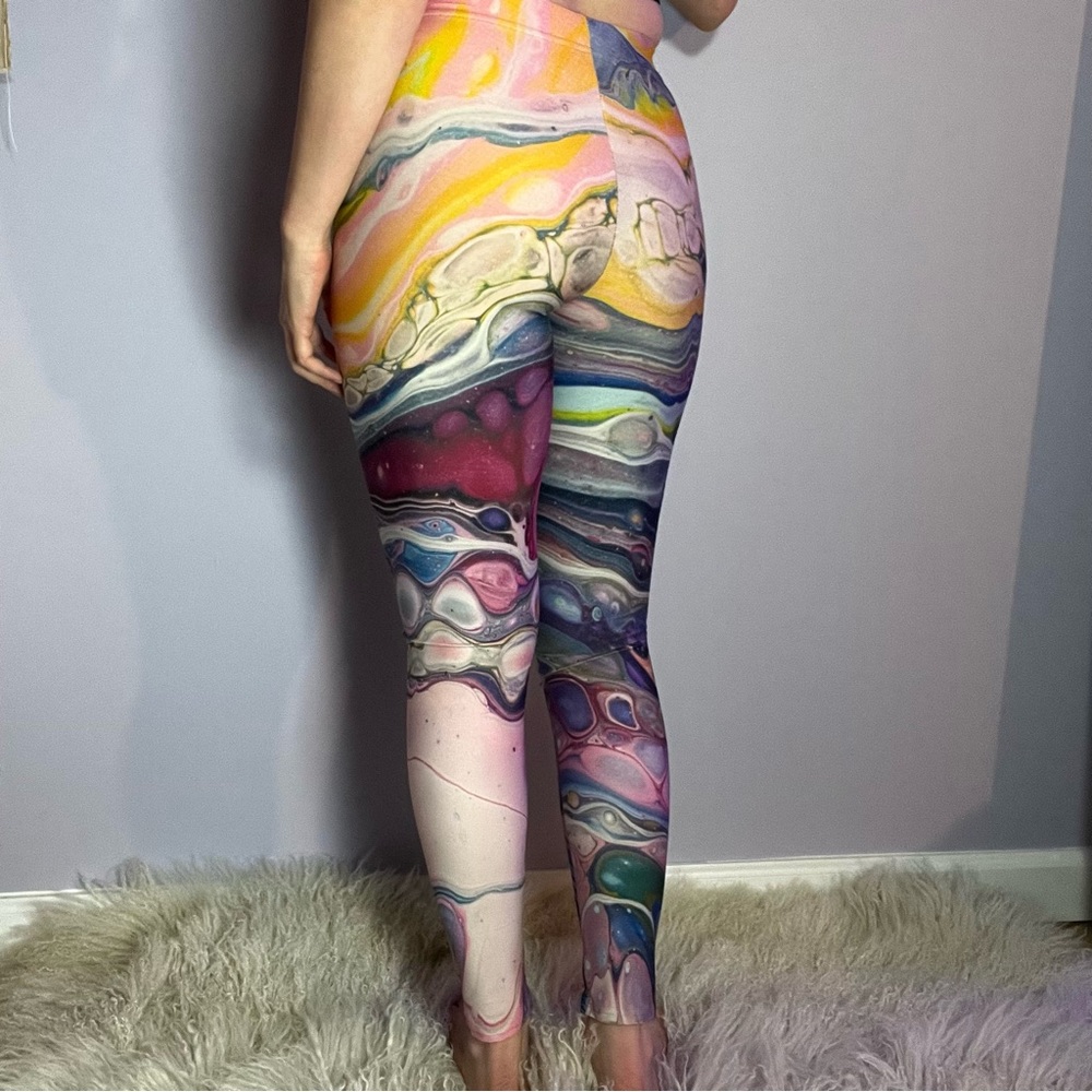 Colorful Oil-like Leggings